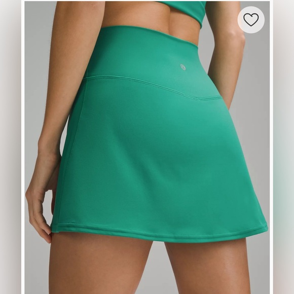 🆕 lululemon🍋Align High-Rise Skirt Colour Cascadia Green - Picture 4 of 10